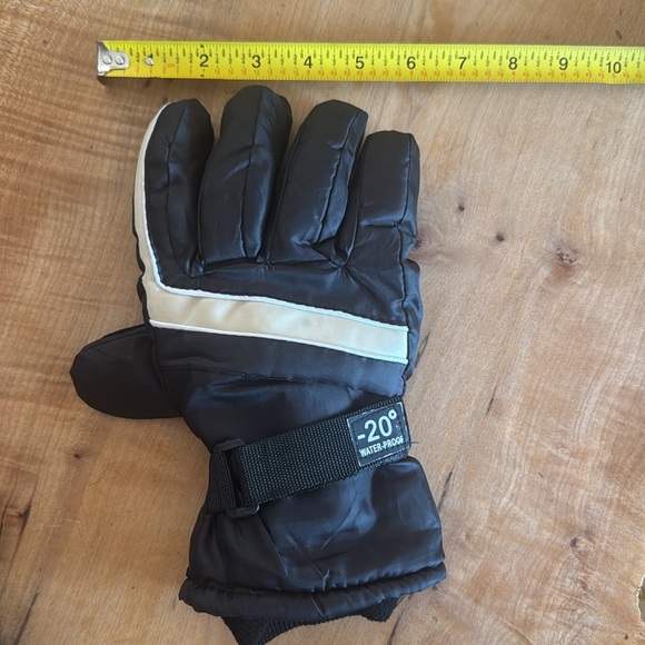 Ski Gloves Fleece-lined for Snowboarding or Skiing Unisex M/L - Picture 8 of 8